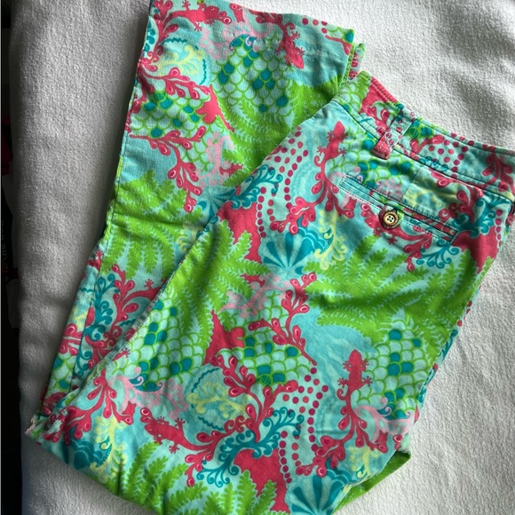 EUC Lilly Pulitzer Corduroy Pants - Picture 1 of 3